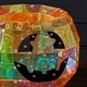 preview thumbnail 3 of 3, Prismatic Iridescent Pumpkin Candy Box 9", LED lights - N/A