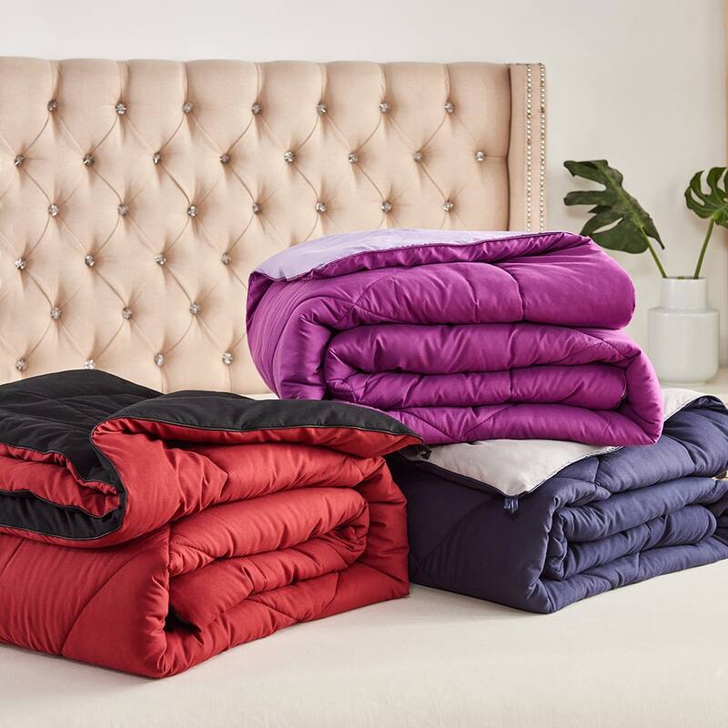Reversible Down Alternative Quilted Comforter