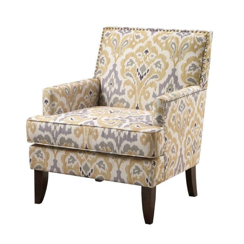 Modern Living Room Track Arm Club Chair