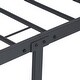 preview thumbnail 8 of 7, Nordic and Simple Full Size Single Metal Bed Frame For Adult And Children With Large Storage Space Under The Bed