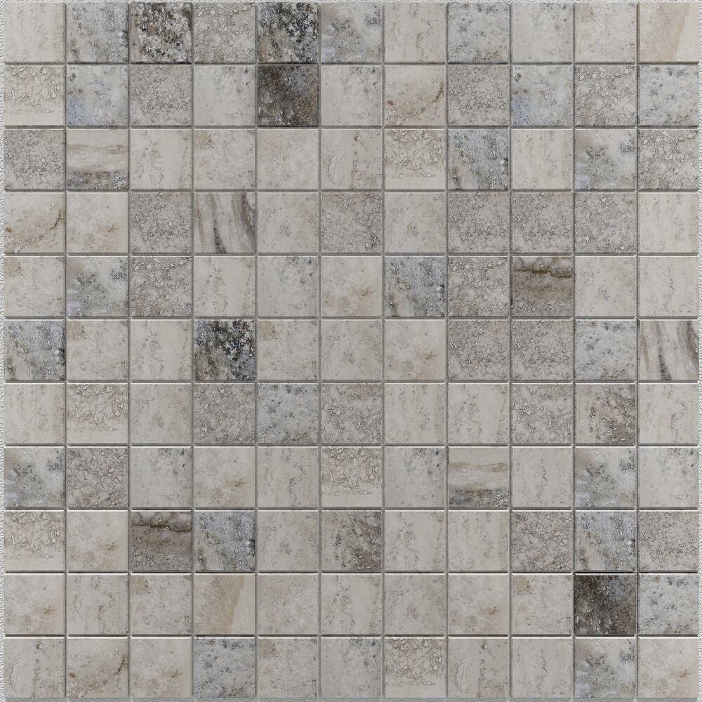 Cruz Bay Studio MKT61162 Tufo - 12" x 12" Square Floor and Wall Tile -