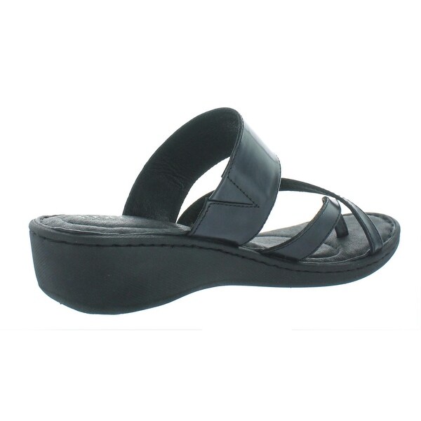 born siene wedge sandal black