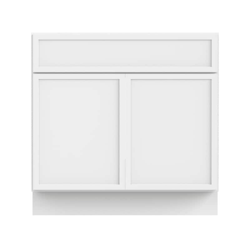 Vanity Art 36" Freestanding Single Base Storage Cabinet with Soft Close Doors