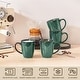 preview thumbnail 21 of 45, vancasso STARRY Stoneware 4-Piece Coffee Mug Set 12oz/16oz