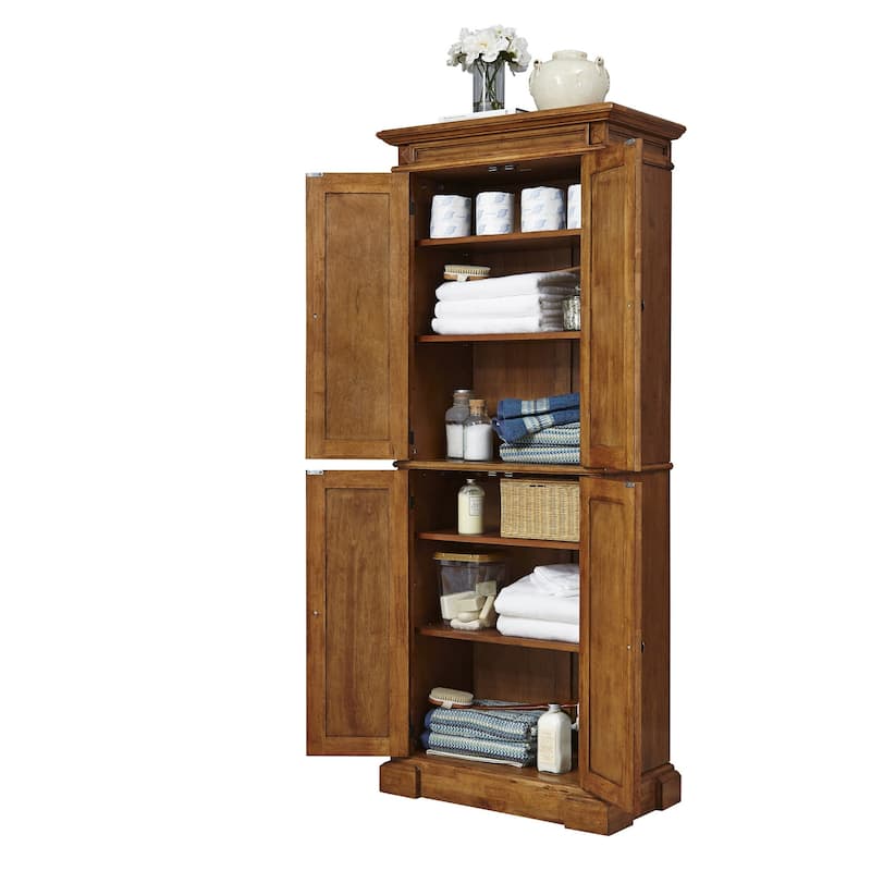 Americana Distressed Oak Pantry, 72"H