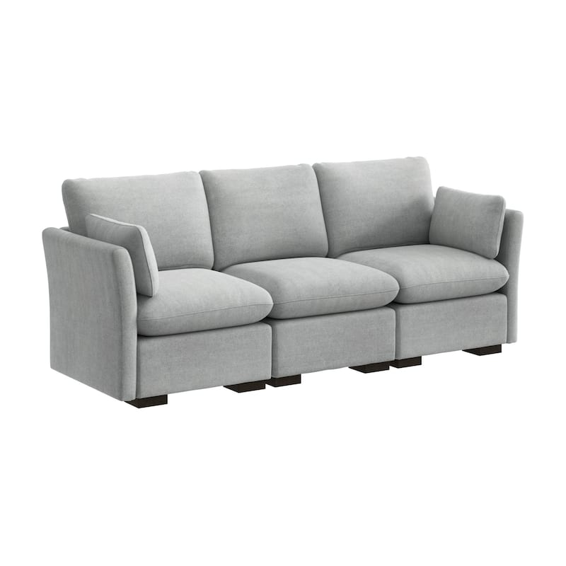 Bush Home Sienna Modular 3-Seater Sofa - Dove Gray