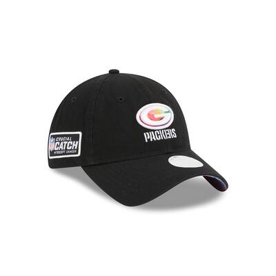 Green Bay Packers Crucial Catch 9TWENTY Adjustable Hat, Black, One Size