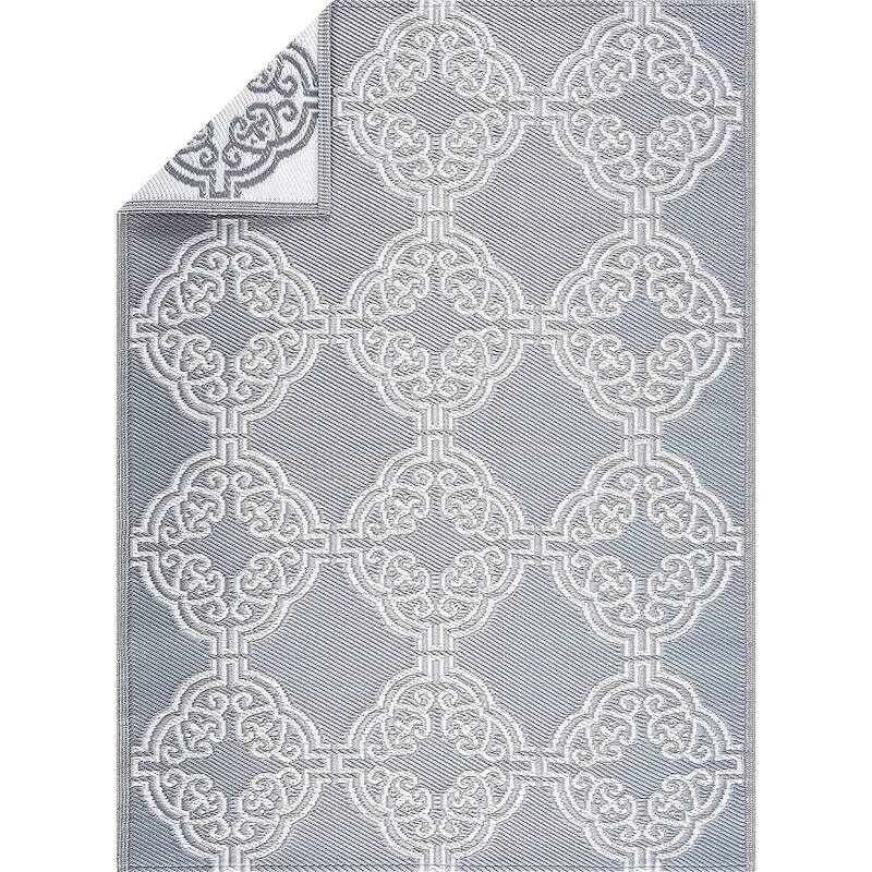 Marrakech Lightweight Reversible Recycled Plastic Outdoor Floor Mat/Rug