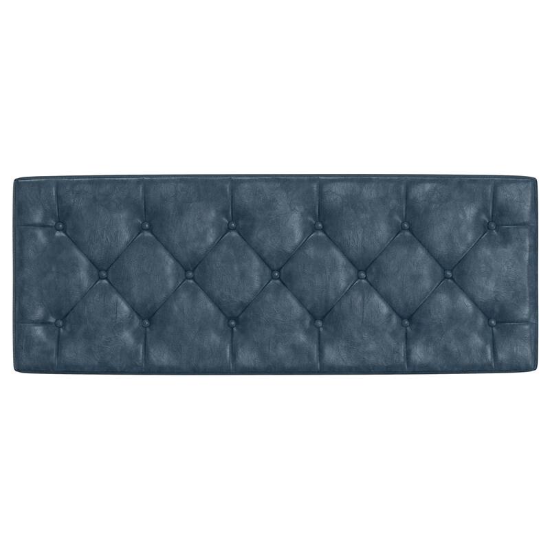 WYNDENHALL Springfield 48 inch Wide Rectangle Storage Ottoman