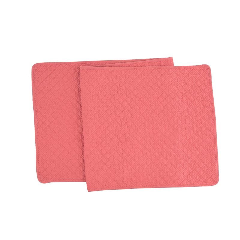 51" x 16" Abbott Cotton Quilted Table Runner - Pink