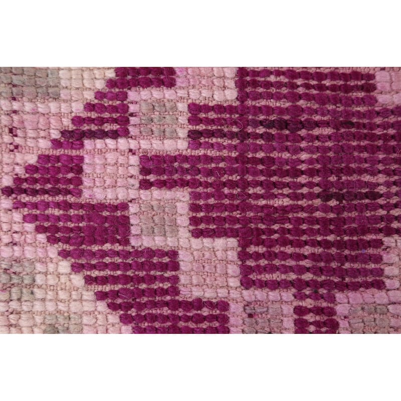 Tribal Moroccan Oriental Home Decor Area Rug Wool Hand-knotted Carpet - 5'11" x 10'10"