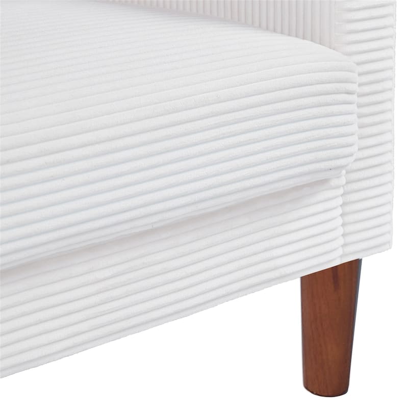 Linen Modern Folding Futon, Reclining Sofa Bed for Apartment, Dorm, Convertible Futons Couch w/Armrests, Cupholders