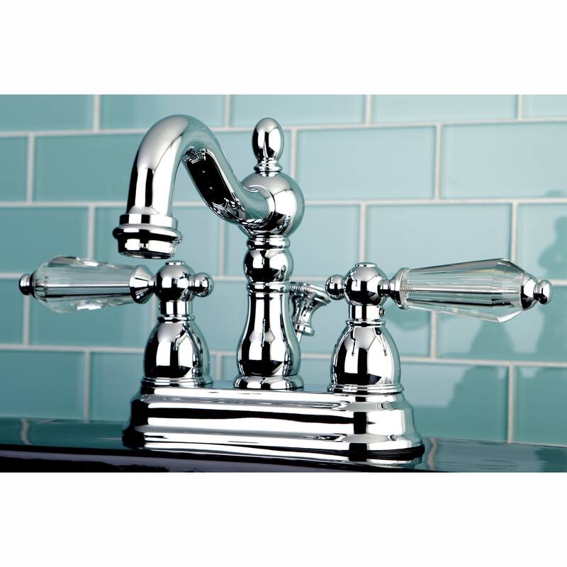 Kingston Brass Wilshire Centerset Bathroom Faucet - Includes Metal