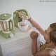 preview thumbnail 3 of 6, Teamson Kids - Little Chef Frankfurt Wooden Mixer play kitchen accessories - Green