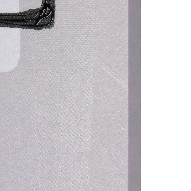 Neutral Shapes II (30 x 30) Canvas Art Print