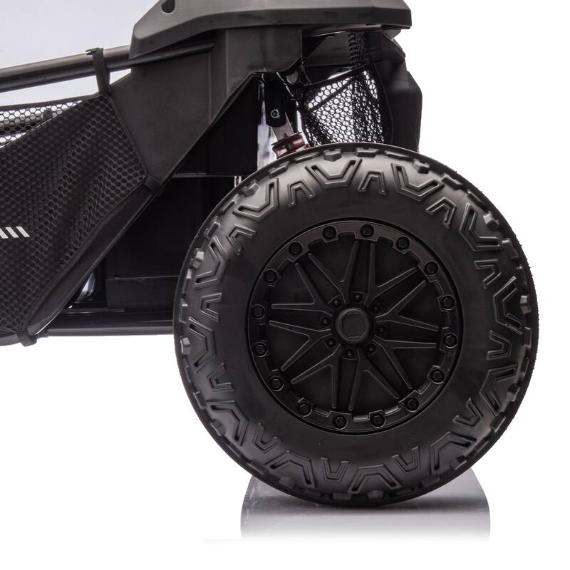 Powerful 24V Kids Ride On UTV, True Two-Seater with Remote Control, 400W Motors, Bluetooth, Four-Wheel Suspension, LED Lights