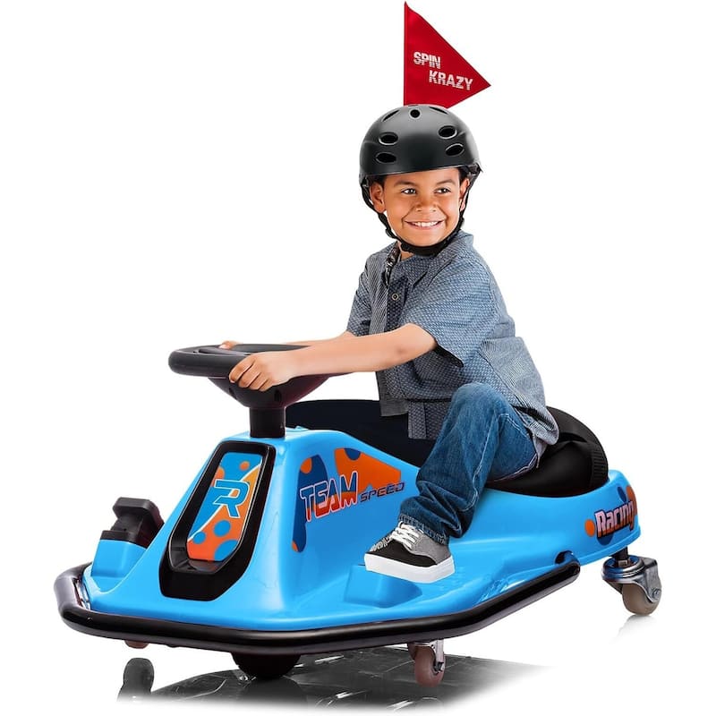 24V Ride On Drifting Go Kart - Blue