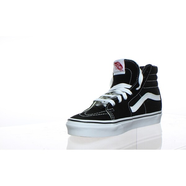 black and white vans womens size 6
