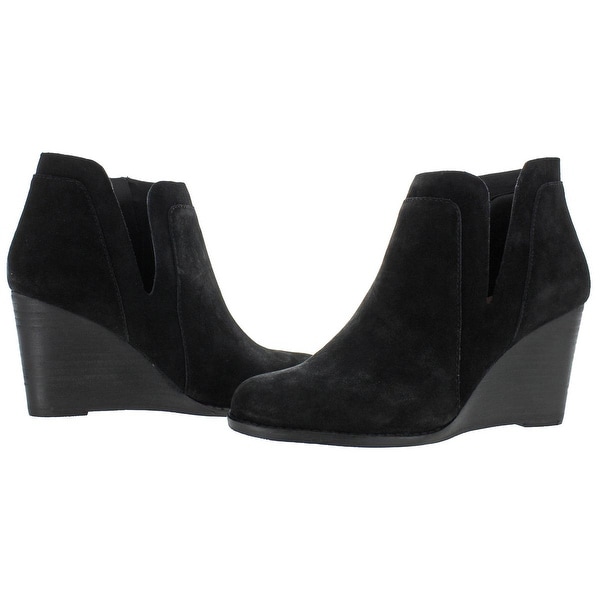 wedge ankle booties