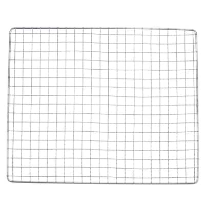 Square BBQ Grill Net 12.6"x10.2" Stainless Steel Barbecue Mesh for Baking