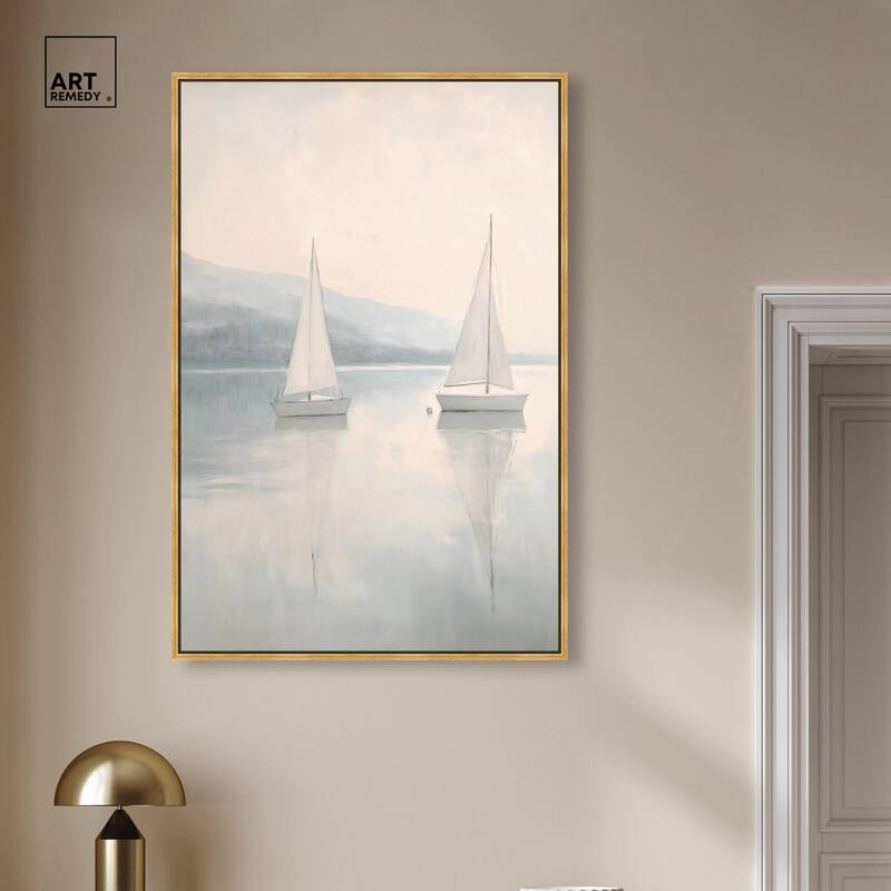 Dreaming of Sails II Canvas by Art Remedy