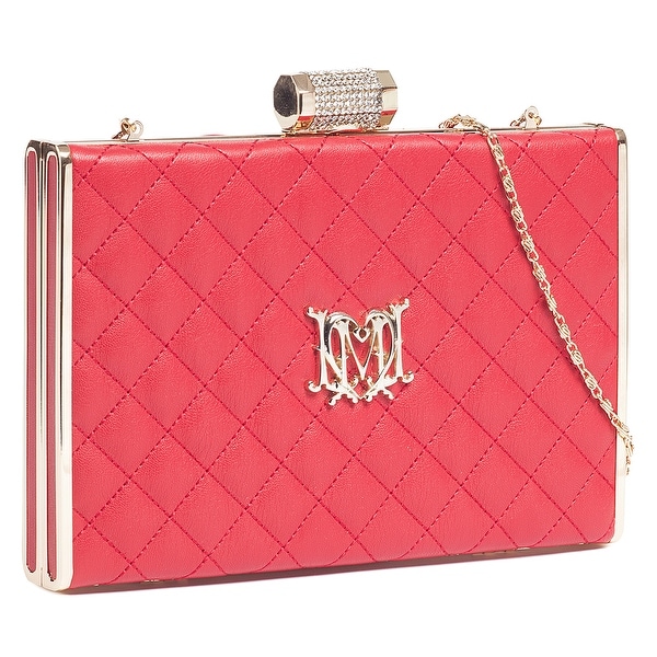 Moschino JC4219 0505 Red Box Clutch - One size