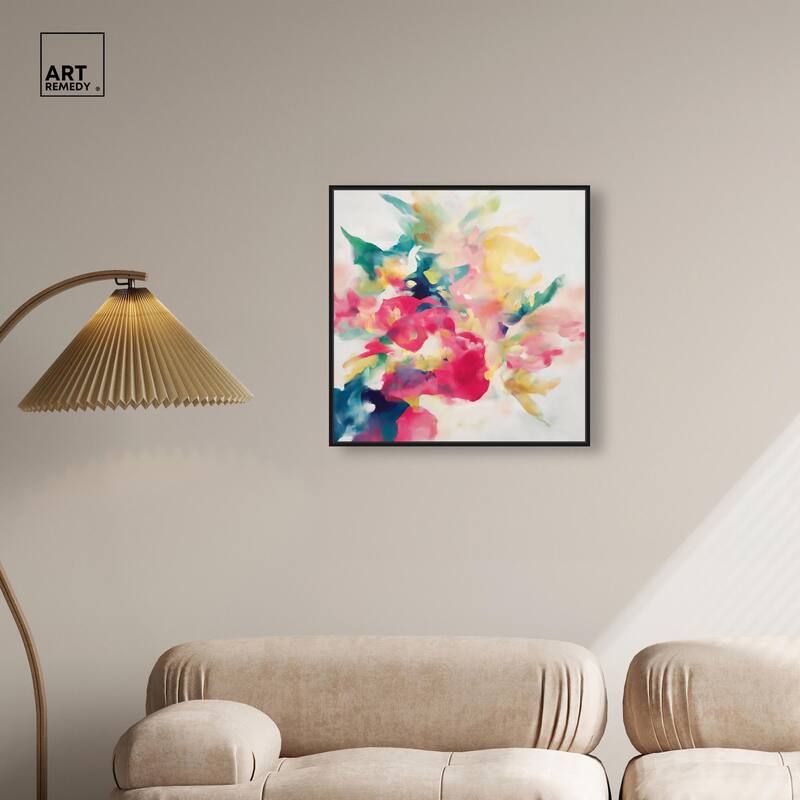 Essence of a Flower II Canvas by Art Remedy