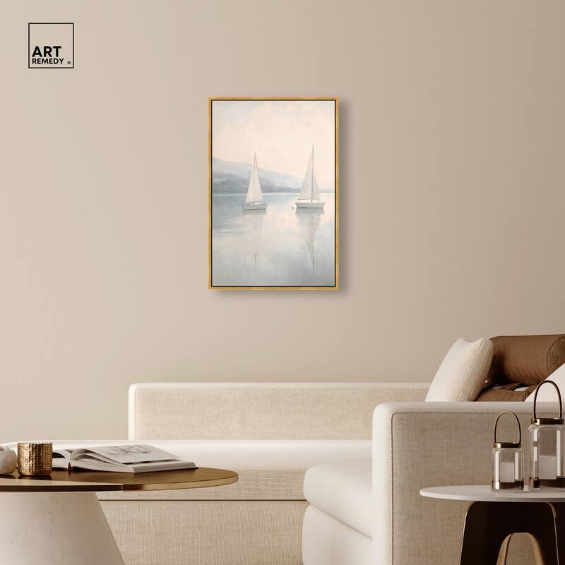 Dreaming of Sails II Canvas by Art Remedy