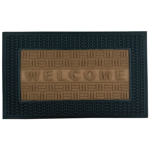 Superio Basket Weave Coir Doormat Bed Bath & Beyond 36085864