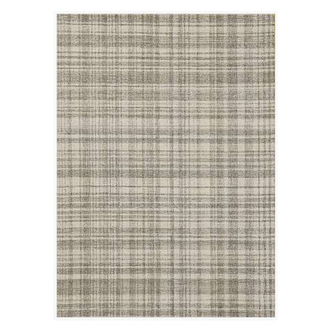 Copper Grove Clare Plaid Hand-Tufted Wool Area Rug