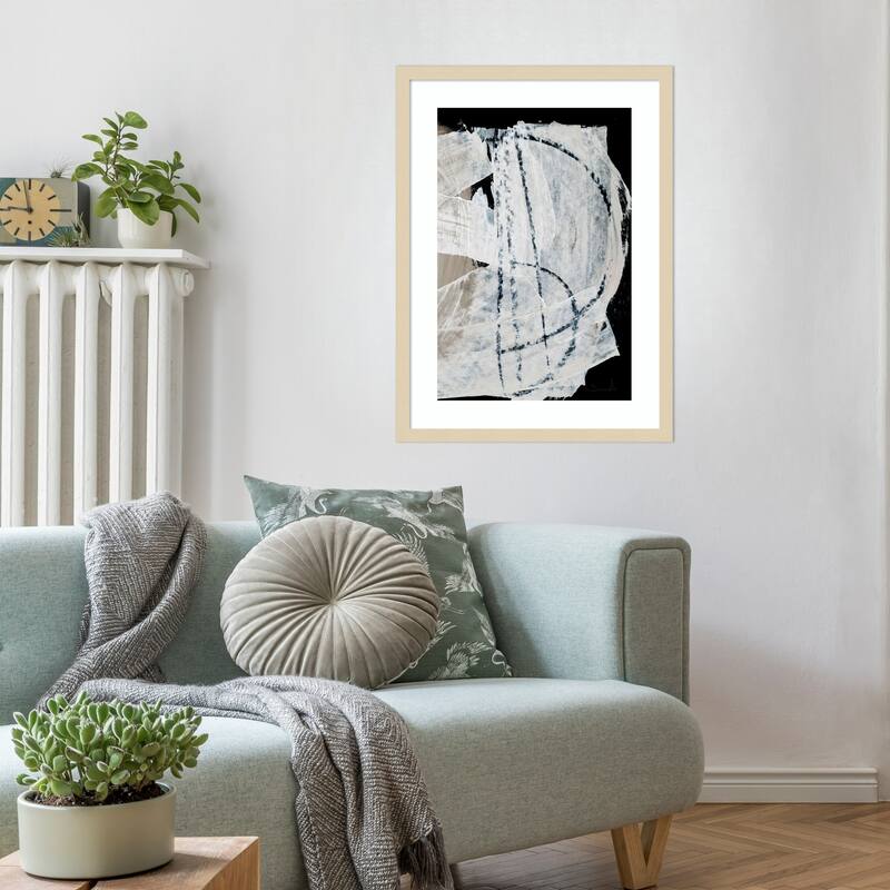 Mind No. 2 by Dan Hobday Wood Framed Wall Art Print