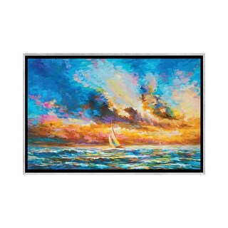iCanvas "Voyage Of Hope" by Leon Devenice Framed - Bed Bath & Beyond ...