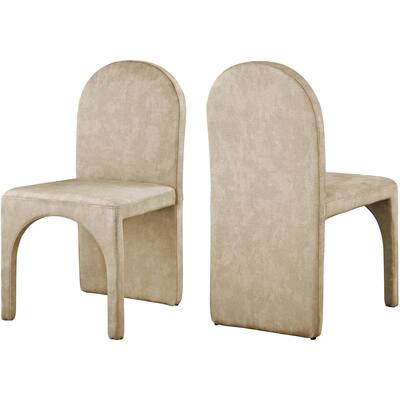 Summer Velvet Dining Side Chair, Set Of 2