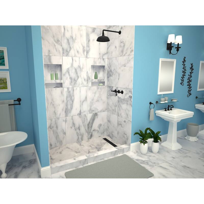 Tile Redi RT3248R-PVC Redi Trench 48" x 32" Rectangular Shower Base