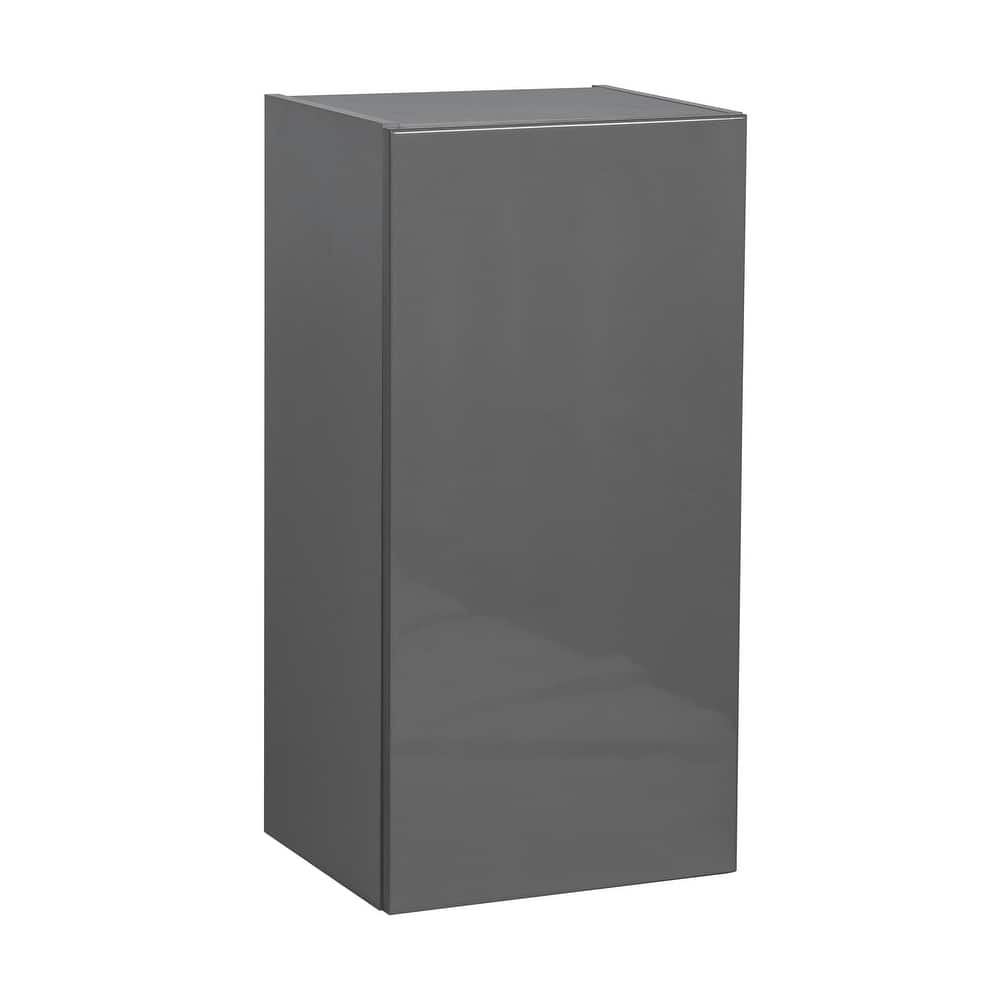 18" x 30" Wall Cabinet-Single Door-Grey - 18 x 30 x 12