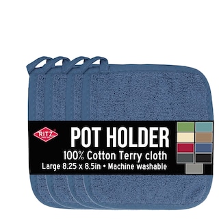 Ritz 4-Pack Terry Pot Holder Set
