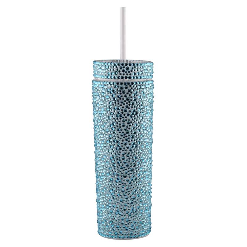 Sparkles Home Strass Rhinestone Tumbler - Aqua
