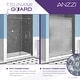 preview thumbnail 13 of 36, ANZZI Leon Brushed Nickel 48" x 76" Frameless Sliding Shower Door
