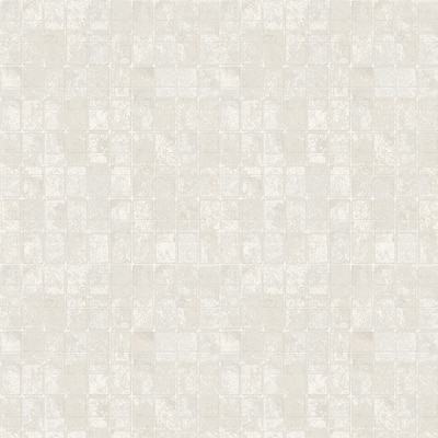 Galerie Wallcoverings Metallic FX Geometric Tile Non-woven Metallic Finish Wallpaper Roll
