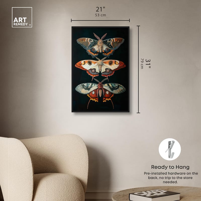 Void's Vivid Visitors Canvas by Art Remedy