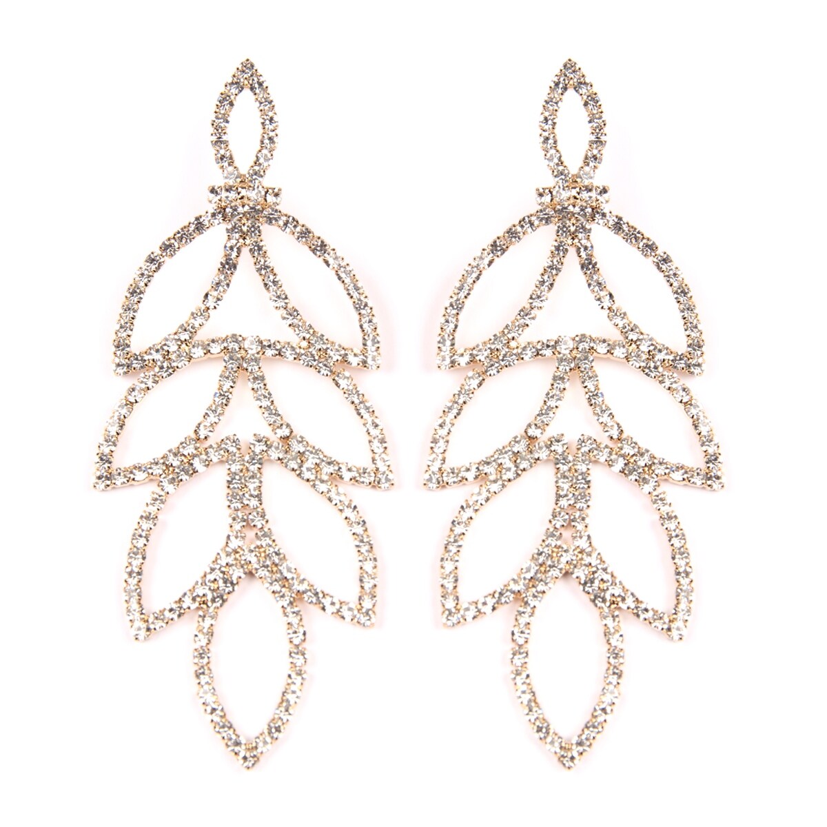 sparkly statement earrings