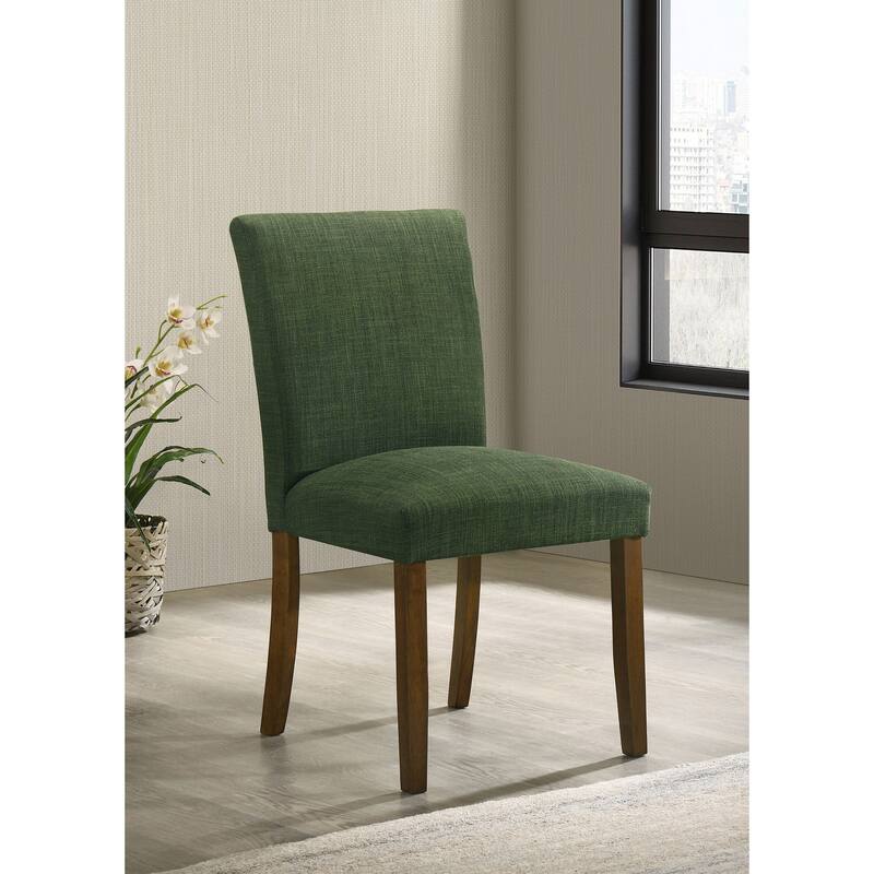 Conifer Upholstered Dining Side Chair (Set of 2) - Green