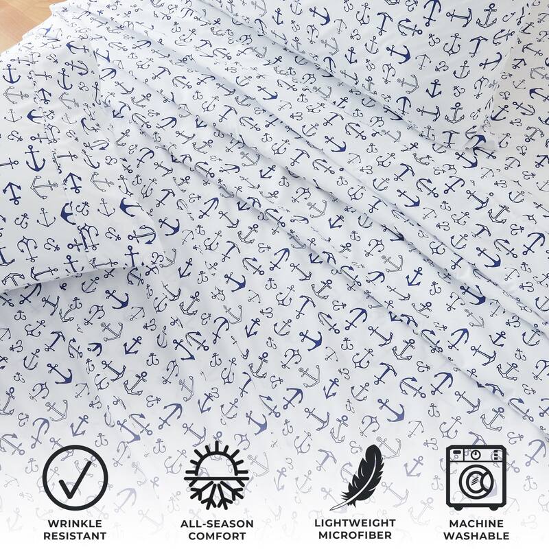 Premium Coastal Microfiber Sheet Set