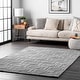 preview thumbnail 1 of 24, Nuloom Hand Woven Ambrose Area Rug 3' x 5' - Gray