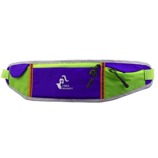 FreeKnight Authorized Workout Running Phone Holder Sport Pouch Waist Bag Purple
