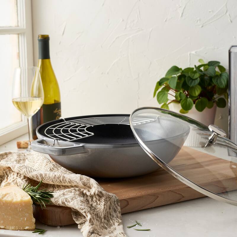 STAUB Cast Iron 4.5-qt Perfect Pan
