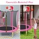 preview thumbnail 4 of 29, 5.5 FT Mini Toddler Kids Trampoline with Enclosure, Basketball Hoop