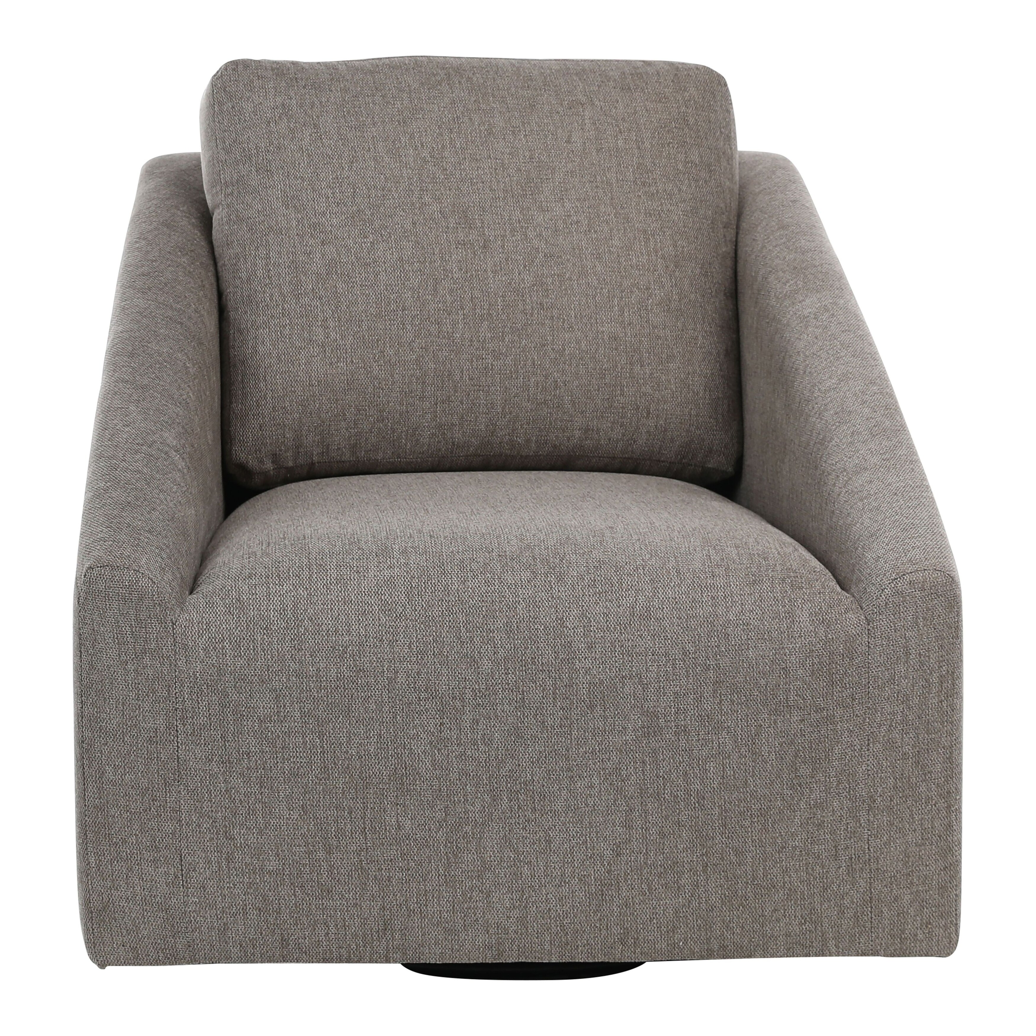 Wyatt Chenille Modern Swivel Armchair Bed Bath Beyond 36827595