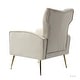preview thumbnail 104 of 134, Danita Upholstered Accent Chair with Tufted Back,Set of 2