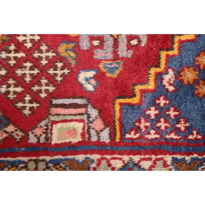 ECARPETGALLERY Hand-knotted Anadol Red Wool Rug - 4'3 x 6'5